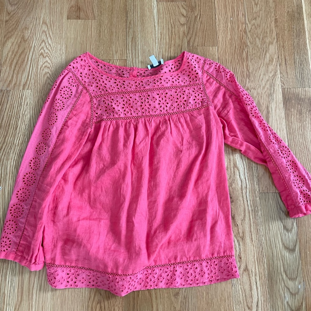 Great for summer! 🌞 jcrew light cotton top 👚